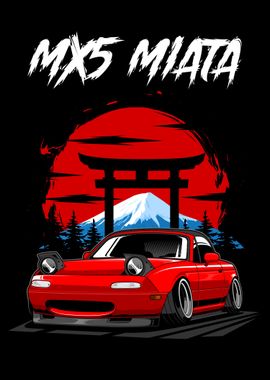 Miata japanese vibe