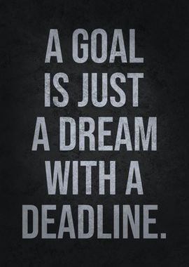 Goal vs Dream