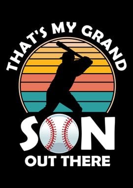 Grandson Baseball Grandpa