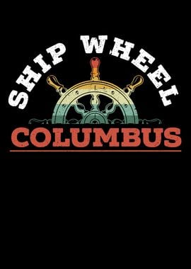 Ship Wheel Columbus Day