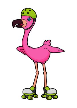 Flamingo Skater Sports