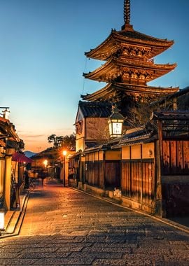 Kyoto At Dusk