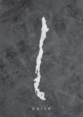 Chile Marble Map