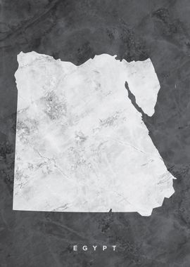 Egypt Marble Map