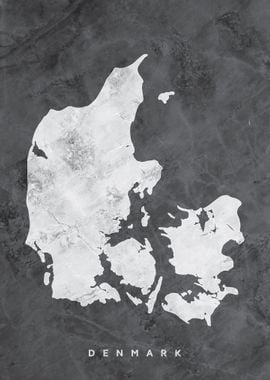 Denmark Marble Map