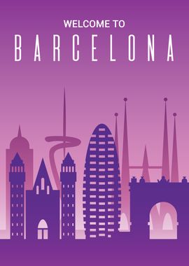 Barcelona Spain Cityscape