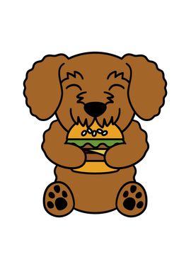 Goldendoodle Burger 