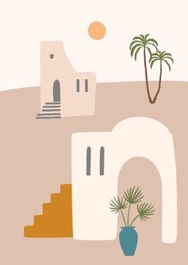 Morocco  boho pastel