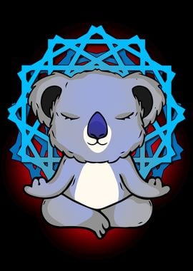 Meditation Gift Koala Yoga