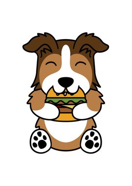 Shetland Sheepdog Burger 