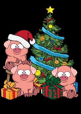 Christmas Tree Pig Lover