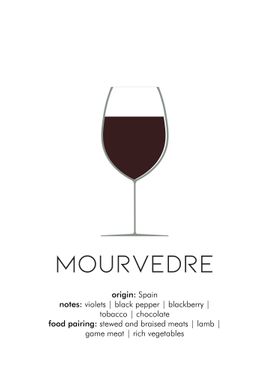 Mourvedre wine