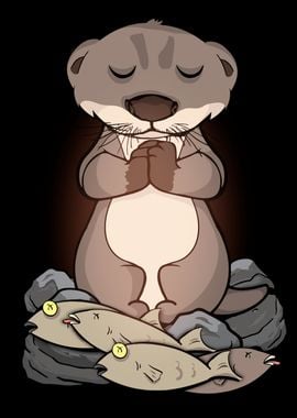 Otter Gift Meditation Yoga