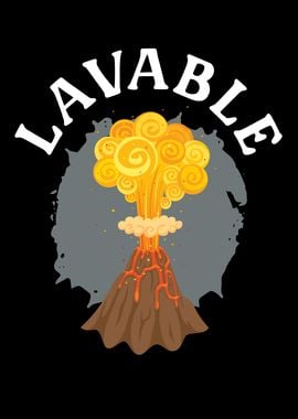 Lavable Volcano Lava