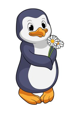 Penguin Daisy Flower