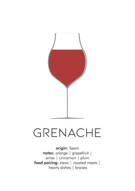 Medium Red Grenache 