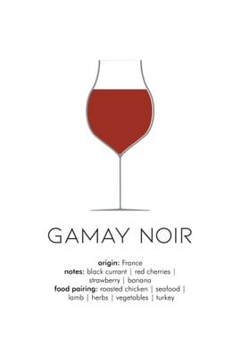 Light Red Gamay Noir