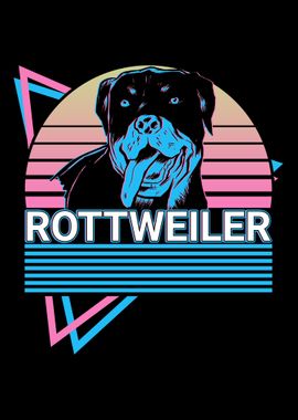 Rottweiler Retro