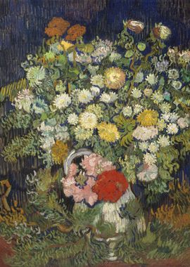 Bouquet of Flowers in Vase