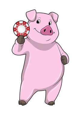 Pig Poker Poker chips