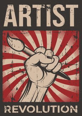 Artist Revolution Poster