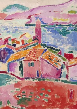 Matisse view of collioure