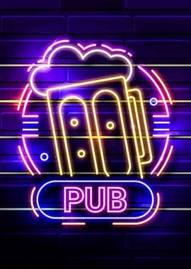 Pub Neon Beer Bar