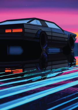 synthwave style