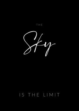 The sky is the limit