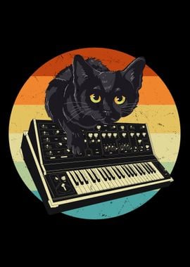 Cat Synthesizer Keyboard