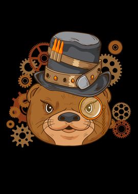 Otter Victorian Steampunk