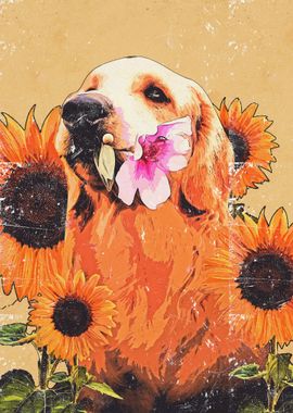 Sunflower Dog