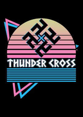 Thunder Cross Norse Symbol