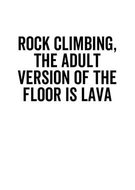 Rock Climbing The Adult