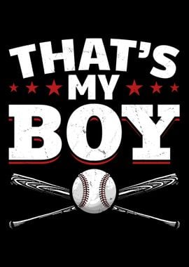 Mama Baseball Boy Son