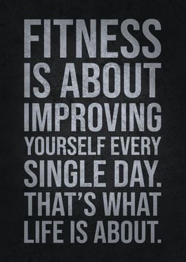 Fitness is About Improving