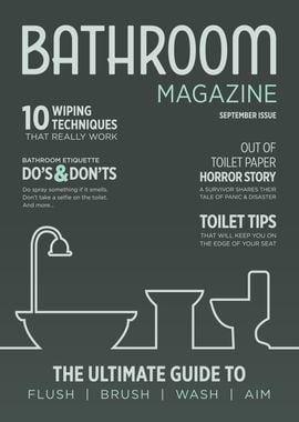 Funny Bathroom Magazine 6