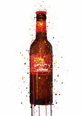 Beer Bottle Rambla Red