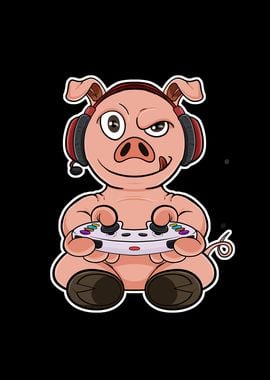 Pig Video Game Controller