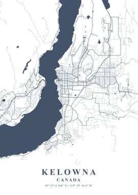 Kelowna Ash Plane Map