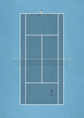 Tennis Court Match Point