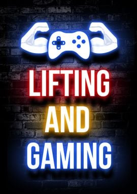 Lifting fitness gym gamer