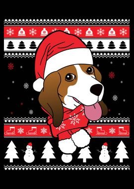 Basset Hound Christmas