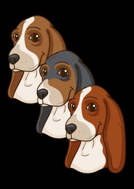 Cute Basset Hound Lover