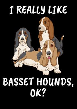 Basset Hound Gift Women