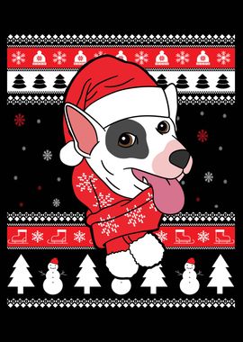 Bull Terrier Christmas