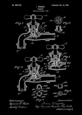 Water Faucet Patent