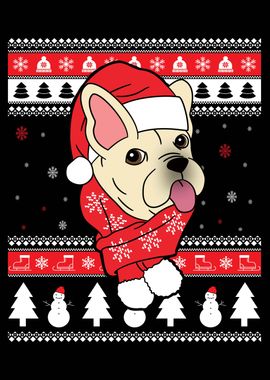 French Bulldog Christmas