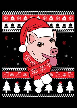 Mini Pig Ugly Christmas 