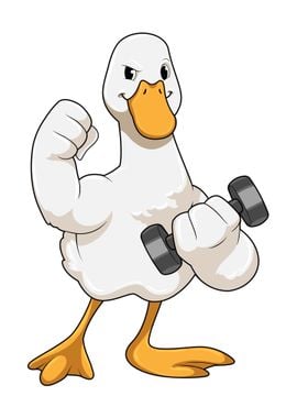 Duck Bodybuilding Dumbbell